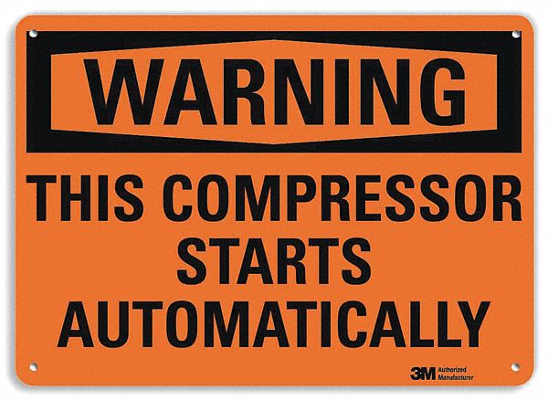Security Sign 7 inx10 in Plastic