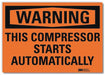 Security Sign 10in x 14in Rflct Sheeting