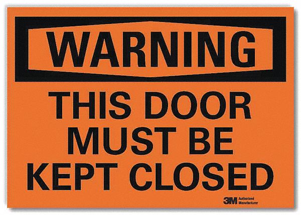 Security Sign 7x10in Reflective Sheeting