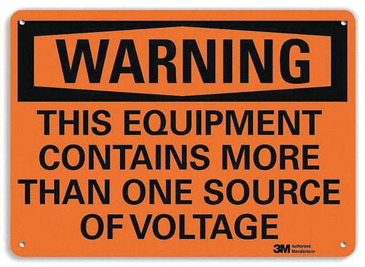 Security Sign 7 inx10 in Plastic