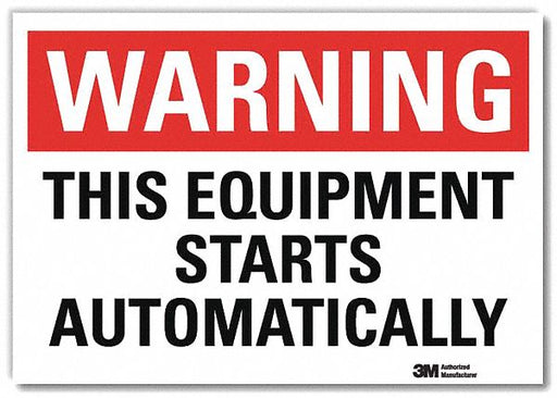 Warning Sign 7inx10in Reflctv Sheeting