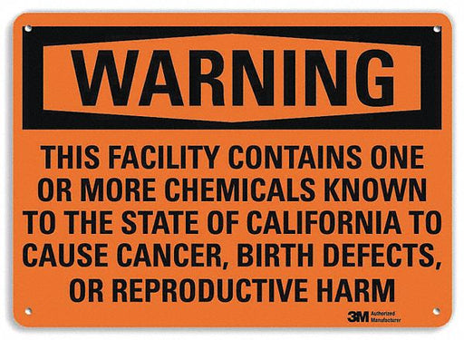 Security Sign 7 in x 10 in Plastic