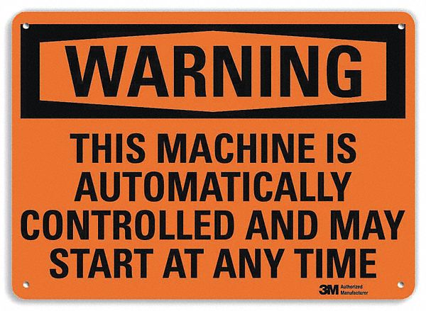 Security Sign 10 inx14 in Plastic