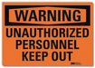 Security Sign 7in x 10in Rflct Sheeting