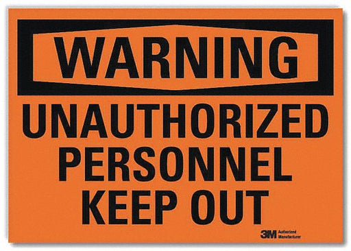 Security Sign 5 in x 7 in Rflct Sheeting