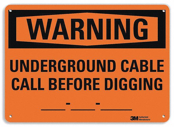 Security Sign 10 inx14 in Plastic