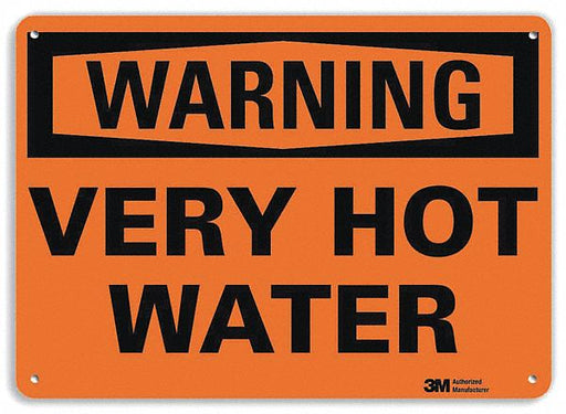Security Sign 7 in x 10 in Plastic