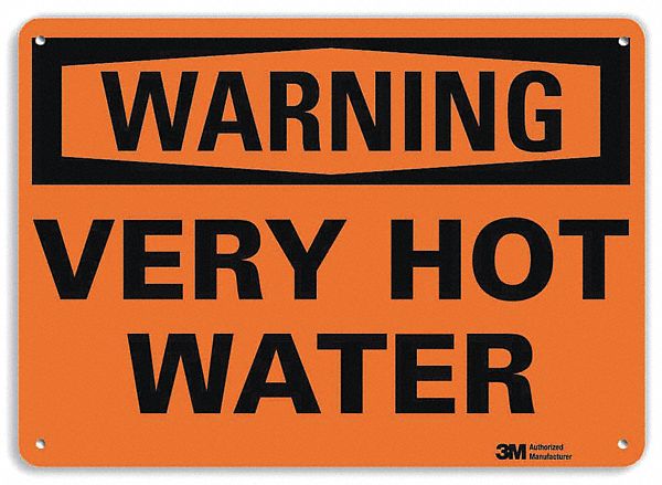 Security Sign 10 in x 14 in Plastic