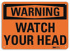 Security Sign 7 inx10 in Plastic