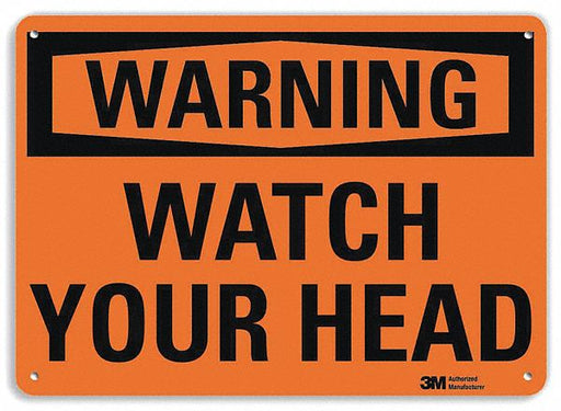 Security Sign 10 in x 14 in Aluminum