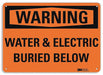 Danger Sign 7 in x 10 in Aluminum