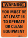 Security Sign 10 in x 7 in Plastic