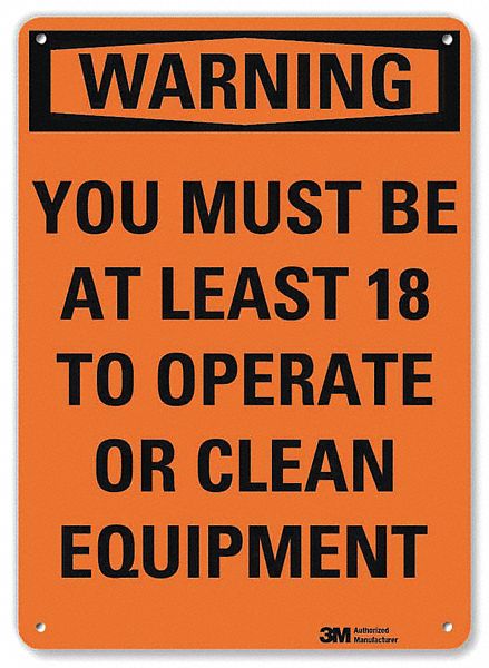 Security Sign 14 in x 10 in Aluminum