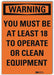 Security Sign 10in x 7in Rflct Sheeting