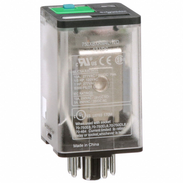 J2409 General Purpose Relay 12VDC 10A 8Pins