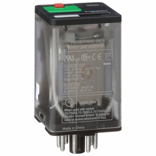 J2409 General Purpose Relay 240VAC 10A 8Pins
