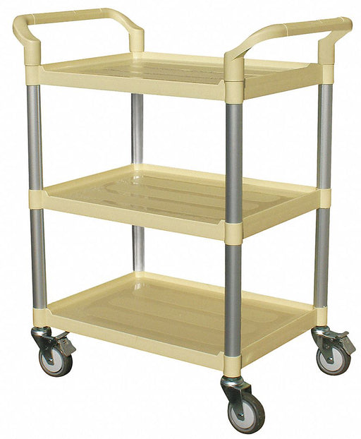 Utility Cart Beige 38-1/4 in.H