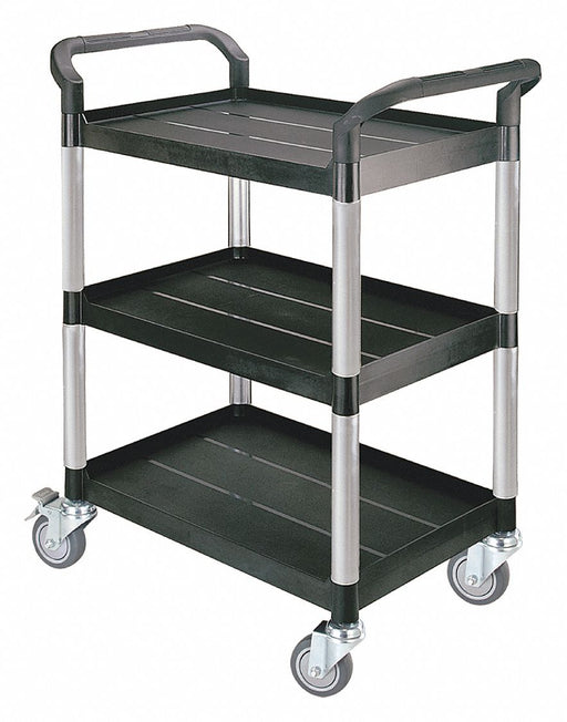 Utility Cart Black 39-1/2 in.H