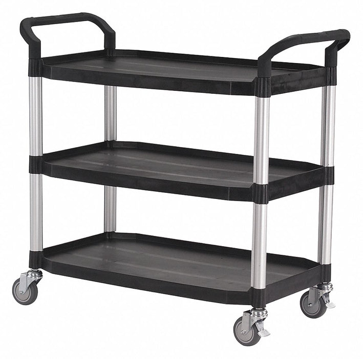 Utility Cart Black 39-3/4 in.H