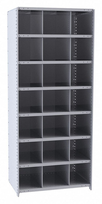 StrMtlBinShlvng 24inx84inx36in #Cmpmt 21