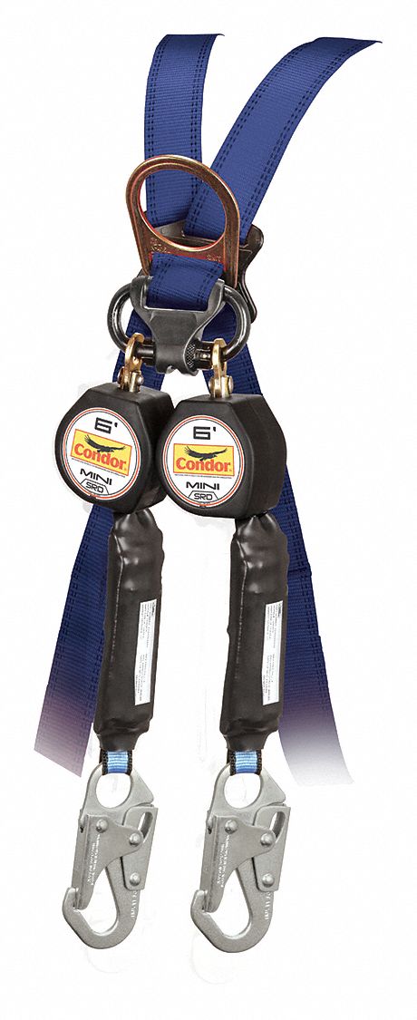 Self-Retracting Lifeline 6 ft L 2Legs