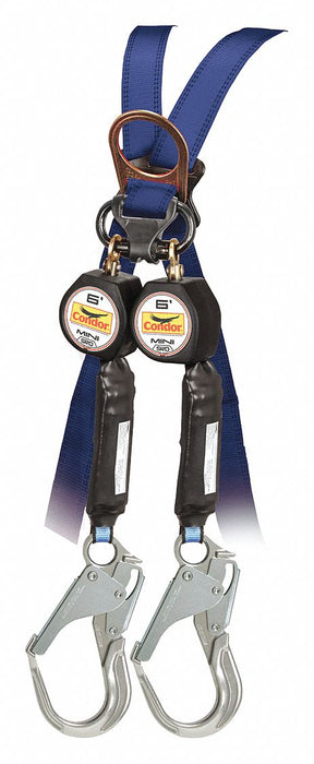 Self-Retracting Lifeline 6 ft L 2Legs