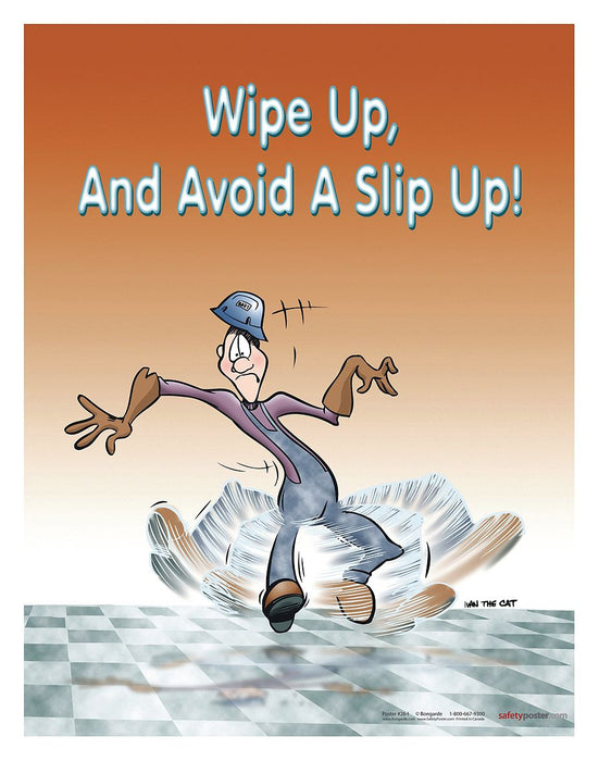 Safety Poster 22 in x 17 in Paper