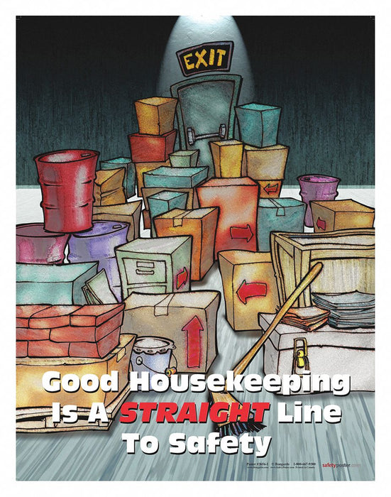Safety Poster 22 in x 17 in Paper
