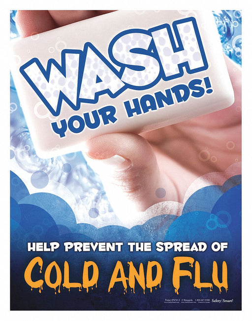 Safety Poster 22 in x 17 in Paper