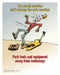 Safety Poster 22 in x 17 in Paper