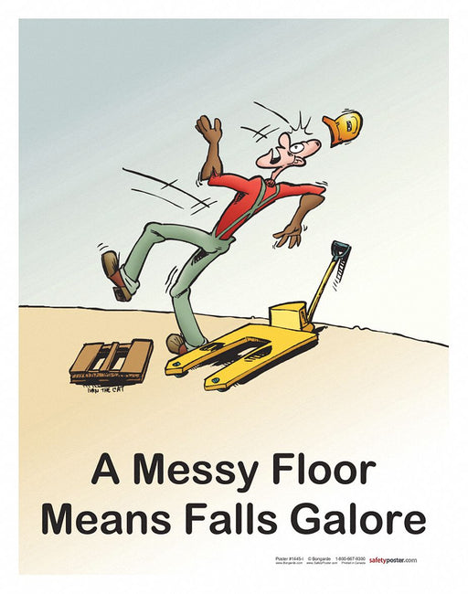 Safety Poster 22 in x 17 in Paper