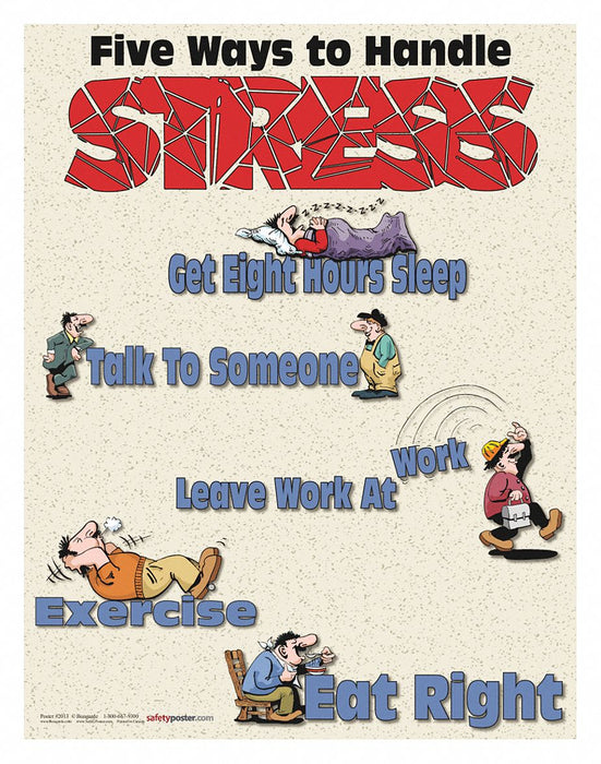 Safety Poster 22 in x 17 in Paper