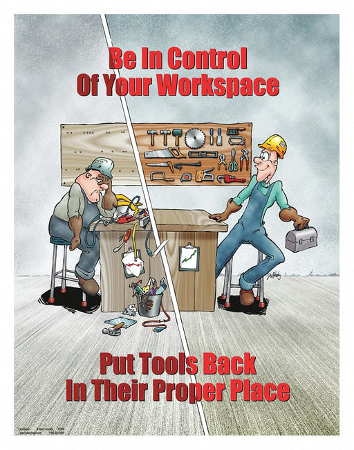 Safety Poster 22 in x 17 in Paper
