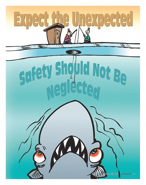Safety Poster 22 in x 17 in Paper