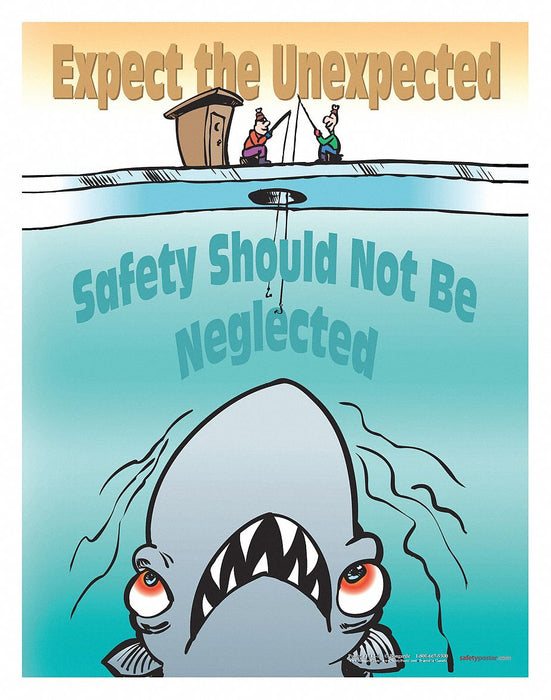 Safety Poster 22 in x 17 in Paper