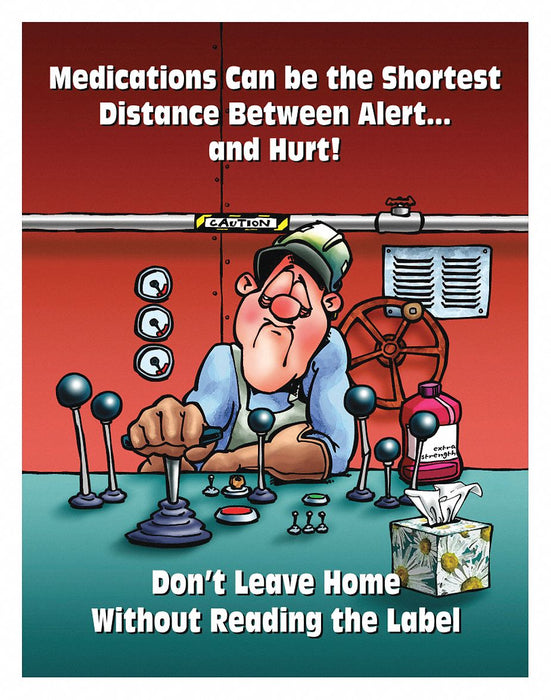 Safety Poster 22 in x 17 in Paper