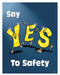 Safety Poster 22 in x 17 in Paper