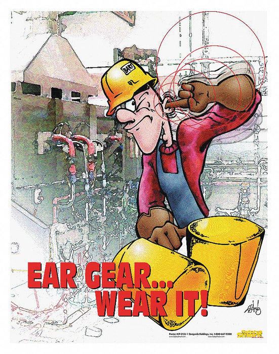 Safety Poster 22 in x 17 in Paper