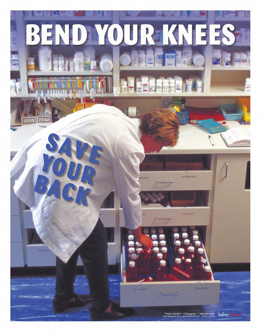 Safety Poster 22 in x 17 in Paper