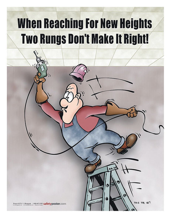 Safety Poster 22 in x 17 in Paper