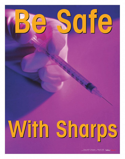 Safety Poster 22 in x 17 in Paper
