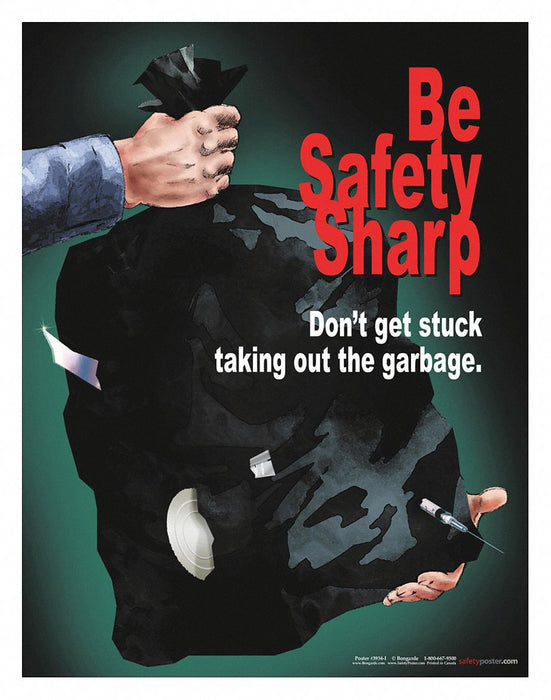 Safety Poster 22 in x 17 in Paper