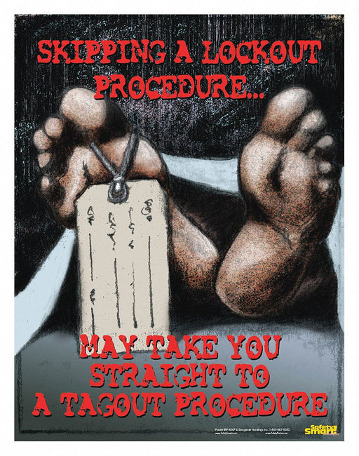 Safety Poster 22 in x 17 in Paper
