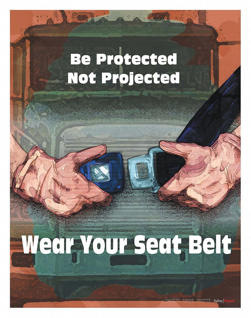 Safety Poster 22 in x 17 in Paper