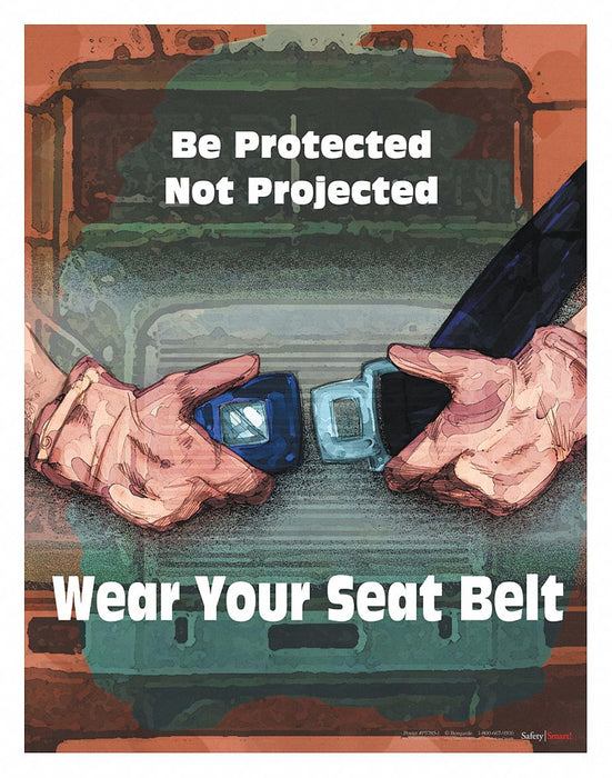 Safety Poster 22 in x 17 in Paper