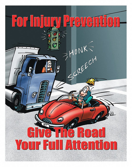 Safety Poster 22 in x 17 in Paper