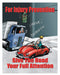 Safety Poster 22 in x 17 in Paper