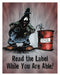 Safety Poster 22 in x 17 in Paper