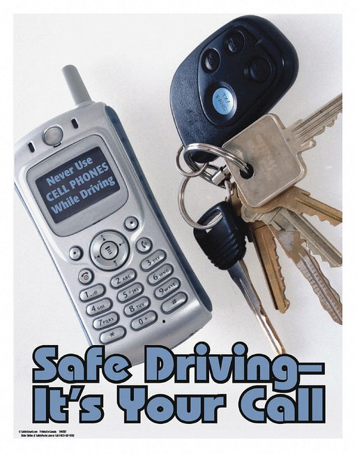 Safety Poster 22 in x 17 in Paper