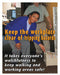 Safety Poster 22 in x 17 in Paper